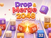 Drop & merge 2048