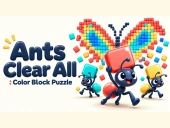 Ants clear all : color block puzzle