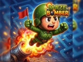 Maze bomber game
