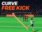 Curve free kick
