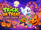 Trick or treat candy carnival