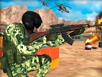 Frontline army commando war