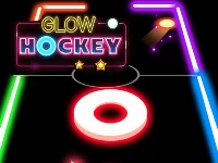 Glow hockey