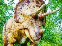 Giant triceratops puzzle