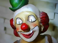 Funny clown jigsaw