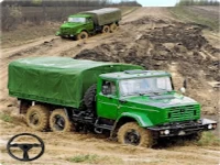 Army bomber truck go