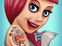 Tattoo salon art design game
