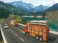 Indian cargo truck gwadar port game