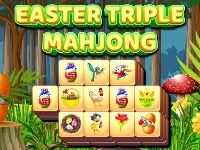 Easter triple mahjong