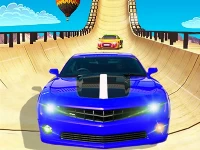 Impossible car stunt game 2021 racing car games